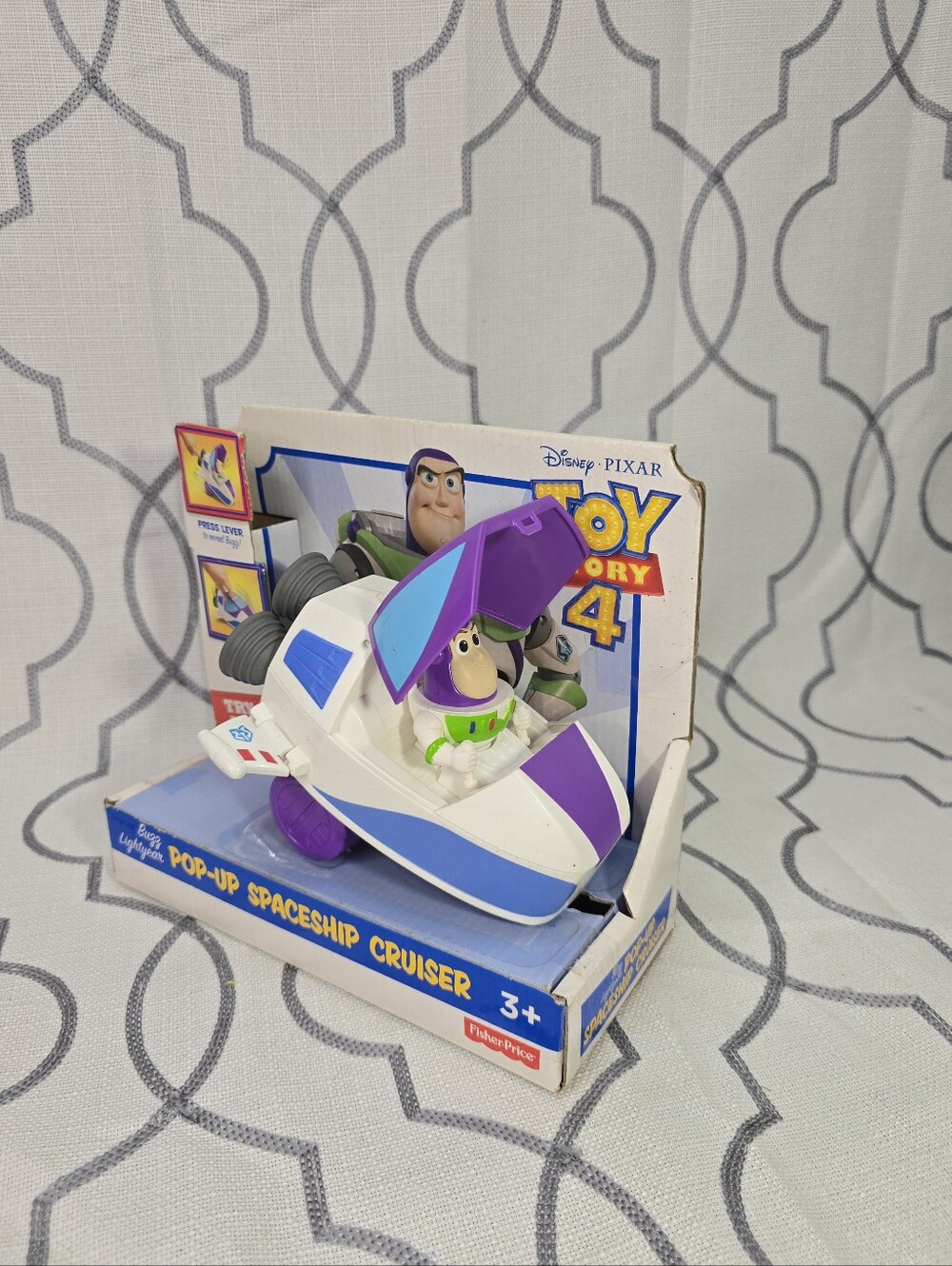 Disney Pixar Toy Story 4 Buzz Lightyear Pop-Up  Spaceship Cruiser New